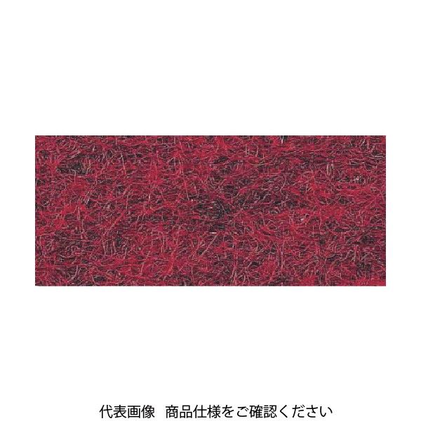 ワタナベ工業 ワタナベ パンチカーペット エンジ 防炎 91cm×30m CPS-701-91-30 1巻 397-1279（直送品）