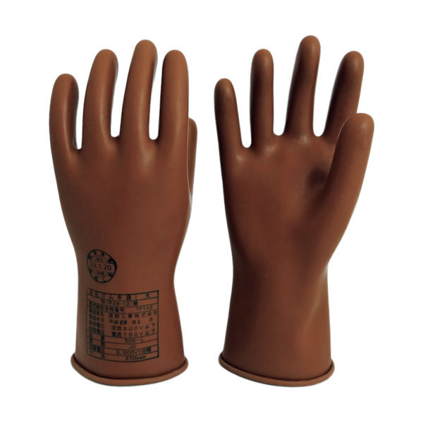 渡部工業 ワタベ 低圧ゴム手袋LL 508-LL 1双 429-9582（直送品）