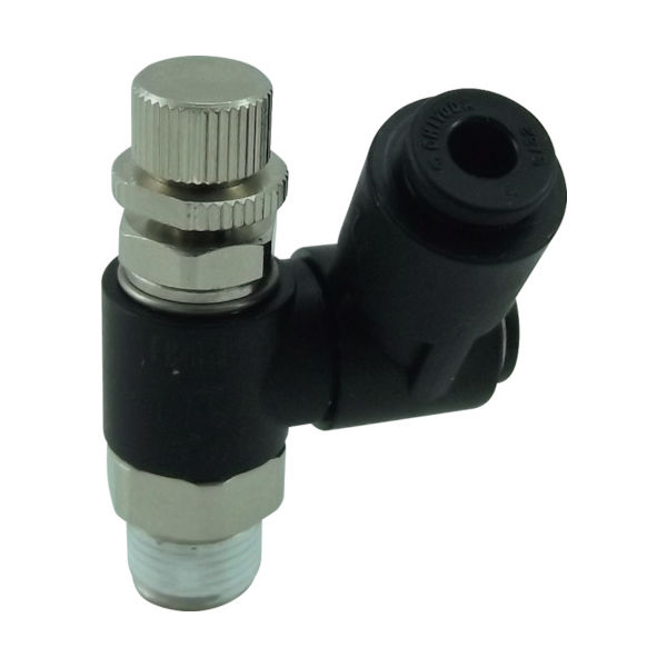 千代田通商 チヨダ ファイブスピードコントローラβ メーターアウト4mm・R1/8 FB4R-01SC-O 1個 423-4693（直送品）