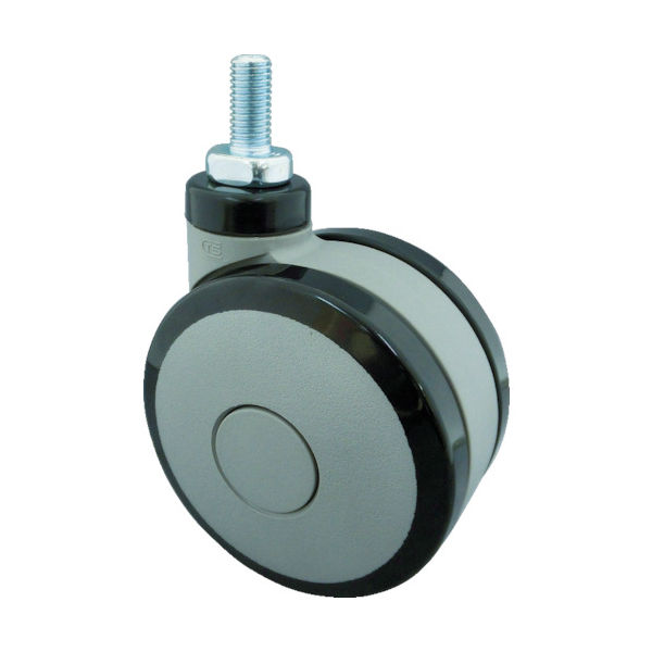 東信製作所 トーシン ねじ込み双輪キャスター 100径 自在ボルト M16x2.0 T100-BM16XP2.0 1個 404-0856（直送品）