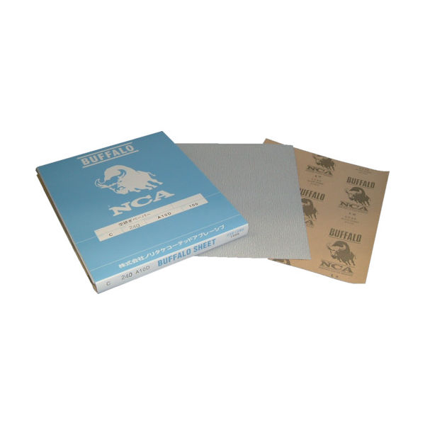 日本レヂボン NCA 空研ぎペーパー C 220 A10D 228X280 1セット(100枚) 409-4964（直送品）