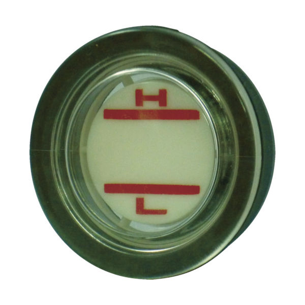 協和 丸型打込式オイルゲージ KD型 外径64mm 穴径58.5mm KD-5 1個 408-2168（直送品）