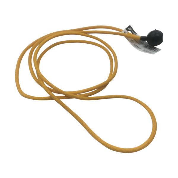 ユタカメイク ゴム ボール止めバンジーコード 5mm×900mm 黄 BCB-902 1本 397-7617（直送品）