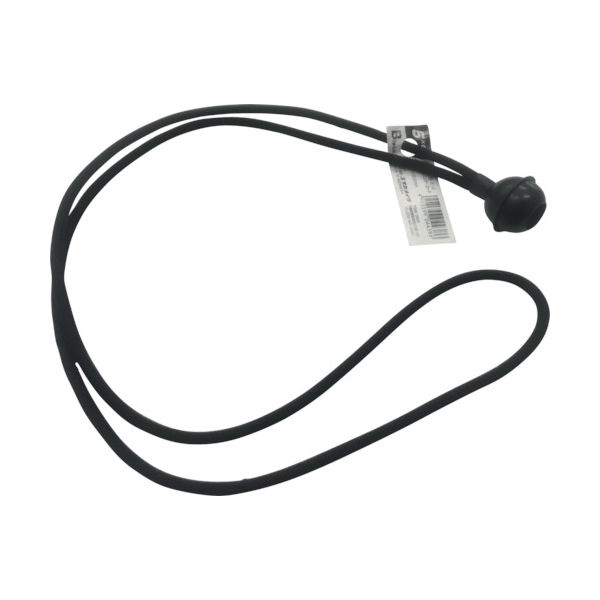 ユタカメイク ゴム ボール止めバンジーコード 5mm×600mm 黒 BCB-612 1本 397-7609（直送品）