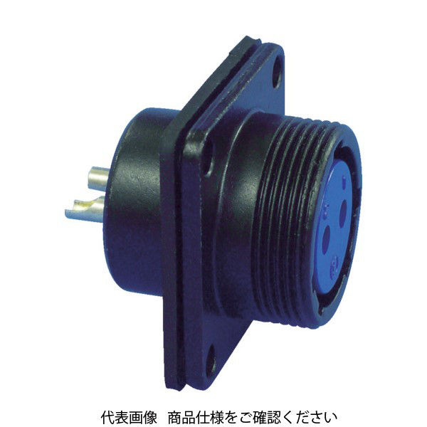 七星科学研究所 七星 防水メタルコネクタ NJWー20シリーズ 5極 RF NJW-205-RF 1個 413-2696（直送品）