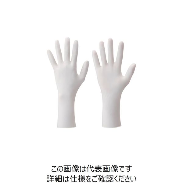 ショーワグローブ SHOWA 使い捨て手袋 B0120 ニトリルスタット100枚入パウダーフリー Lサイズ B0120L 1袋(100枚)（直送品）