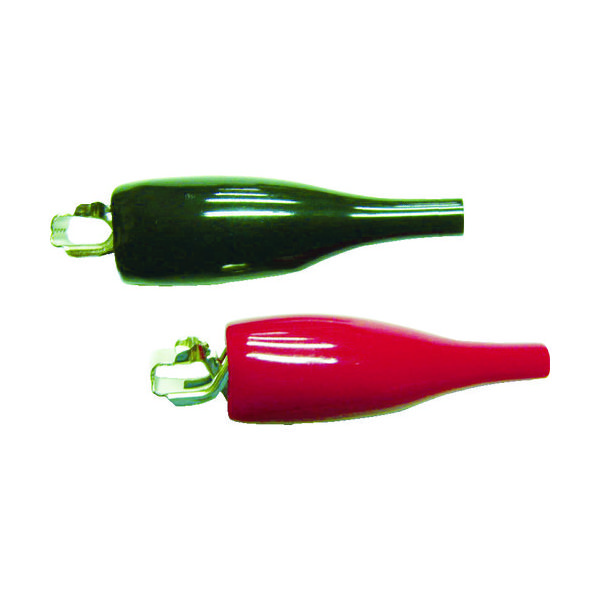 テイシン電機 テイシン バッテリークリップ Cー501S 定格5A 赤黒各1個入 C-501S-R/B 1セット 417-3031（直送品）