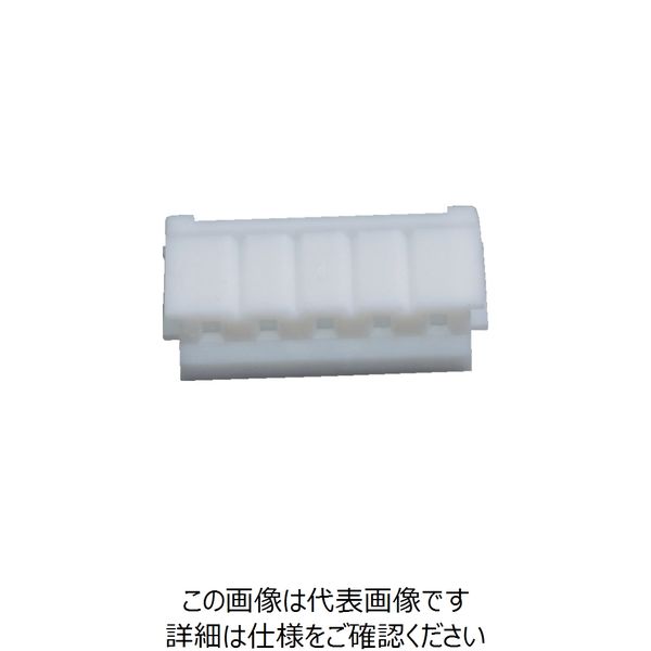 日本圧着端子製造 JST EHコネクタ用ハウジング 100個入り EHR-5 1袋(100個) 413-7833（直送品）