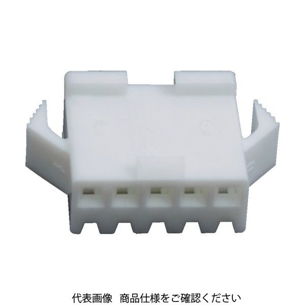 日本圧着端子製造 JST SMコネクタ用ハウジング プラグ 100個入り SMP-07V-NC 1袋(100個) 413-8481（直送品）