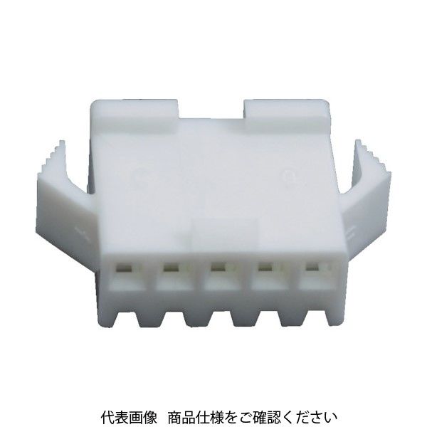 日本圧着端子製造 JST SMコネクタ用ハウジング プラグ 100個入り SMP-10V-NC 1袋(100個) 413-8511（直送品）