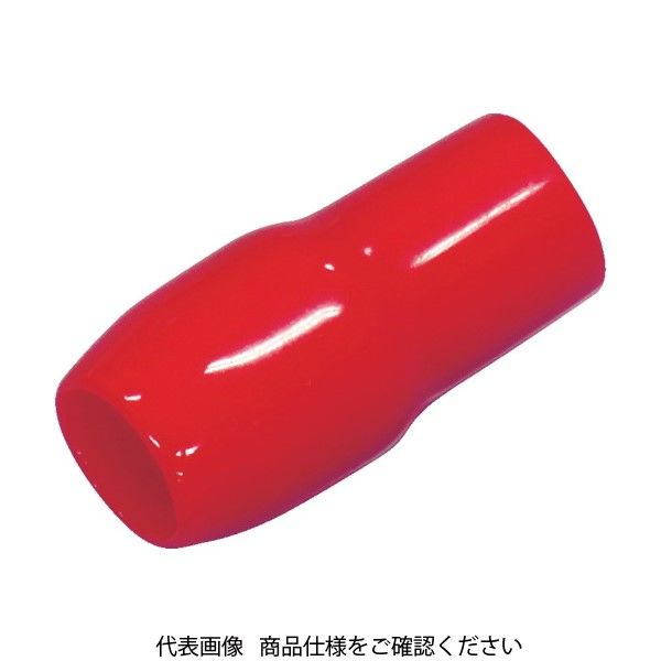品川商工 TCVキャップ(赤) (100個入) TCV-141-R 1袋(100個) 413