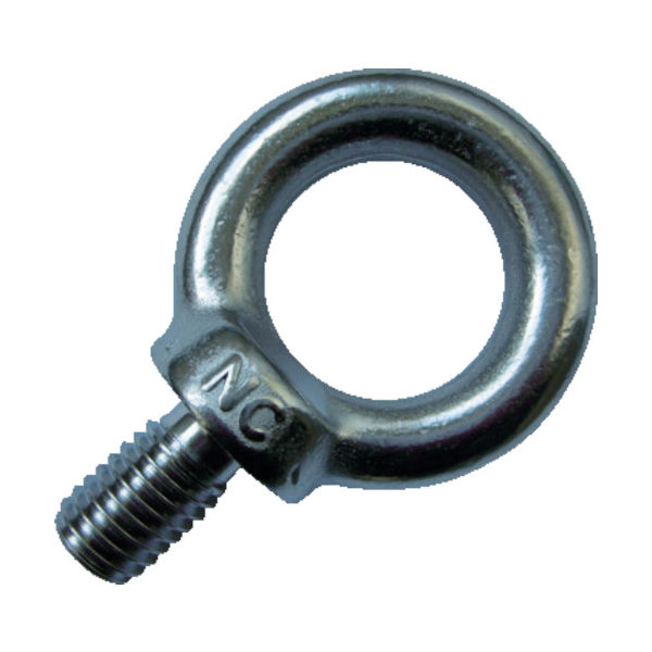 浪速鉄工 NANIWA アイボルト SUS304 M10 EB9000010 1個 419-0963（直送品）