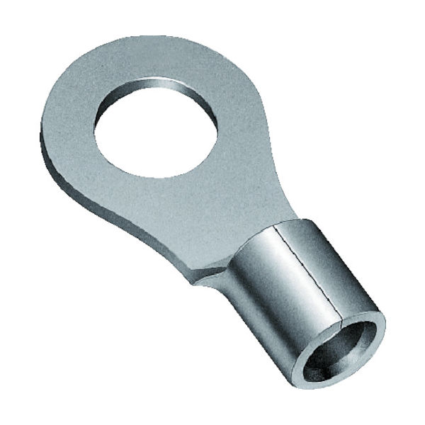 日本圧着端子製造 JST 丸型端子 1.25ー6 (1袋(箱)=100個入) 1袋(100個) 422-4400（直送品）