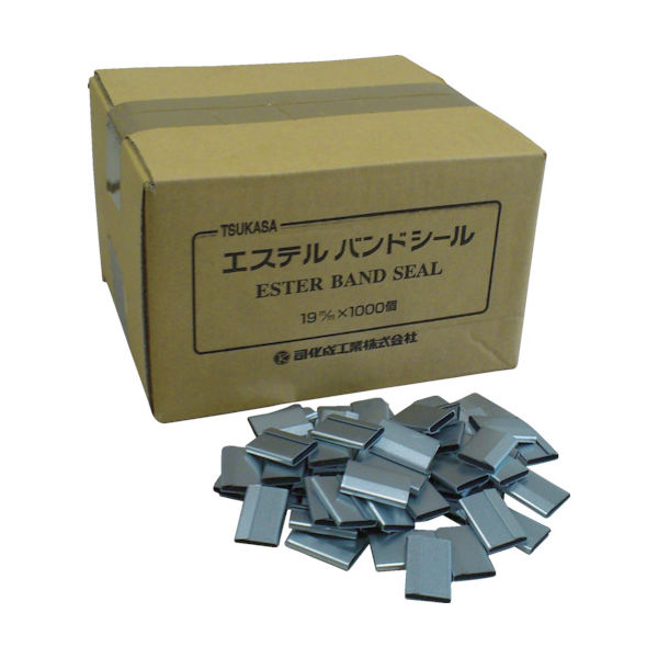 【専用】MSH  ★同梱包割引き致します★様 司化成工業 ツカサ 重梱包バンド用金具シール「19mm用(1000個