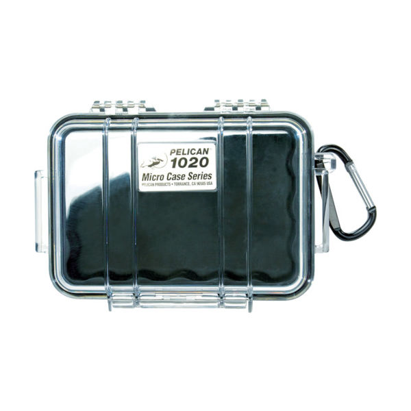 Pelican Products マイクロケース 1020 黒 173×121×54 1020BK 1個 420-5006（直送品）