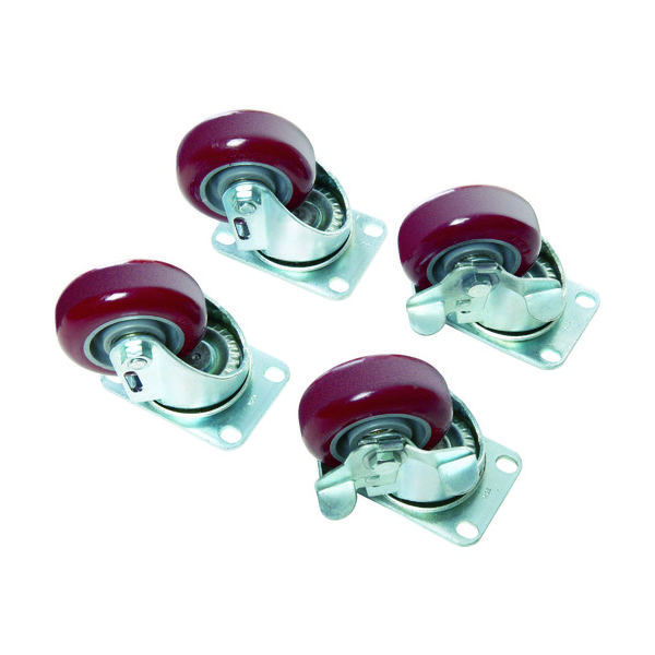 Pelican Products ラージケース 0500/0550共用キャスターセット 0500-340-000 1セット 420-4956（直送品）