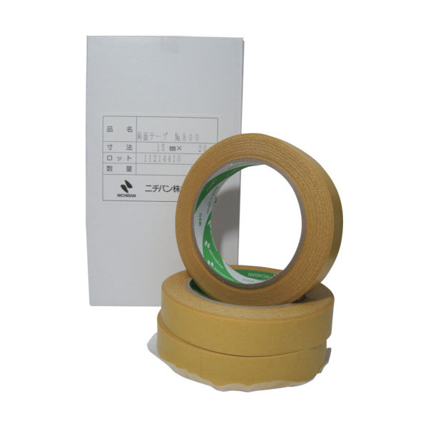ニチバン 両面テープ 815Hー10 10mm×20m(1箱=20巻入) 1箱(20巻) 418-9019（直送品）