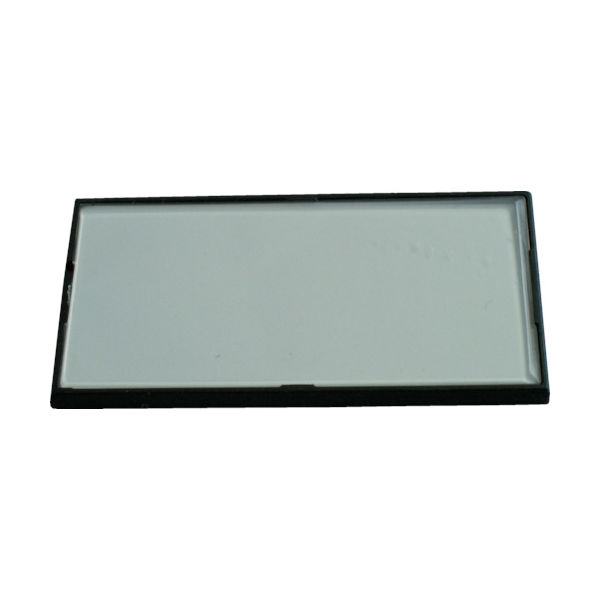 坂詰製作所 サカズメ 強力接着カードホルダー(ビス取付可) 61X33 黒色枠 50枚入 CH-EB1 1パック(50枚) 421-1448（直送品）