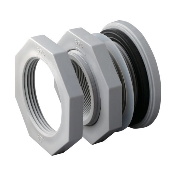 スイコー PEフィッティング 65A FKM PE FITTING 1個 417-3589（直送品）