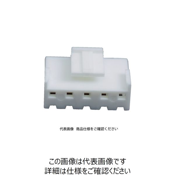 日本圧着端子製造 JST VHコネクタ用ハウジング 100個入り VHR-6N 1袋(100個) 413-8660（直送品）