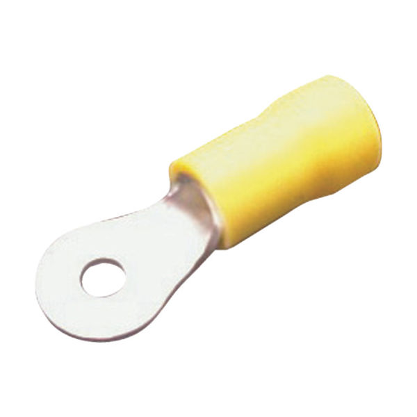 日本圧着端子製造 JST ビニル絶縁付丸型端子(F形) FV5.5ーS4 100個入り 1袋(100個) 422-5295（直送品）