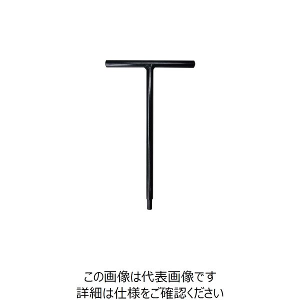 エイト T型 六角棒スパナ 鉄ハンドル 単品 ST-10 1本 401-2623（直送品）
