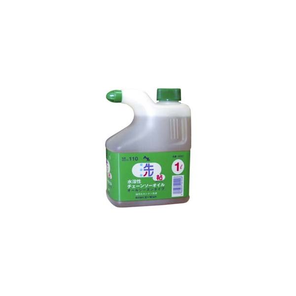 エーゼット AZ(エーゼット) 水溶性チェーンソーオイル 1L W201 1セット(4個)（直送品）