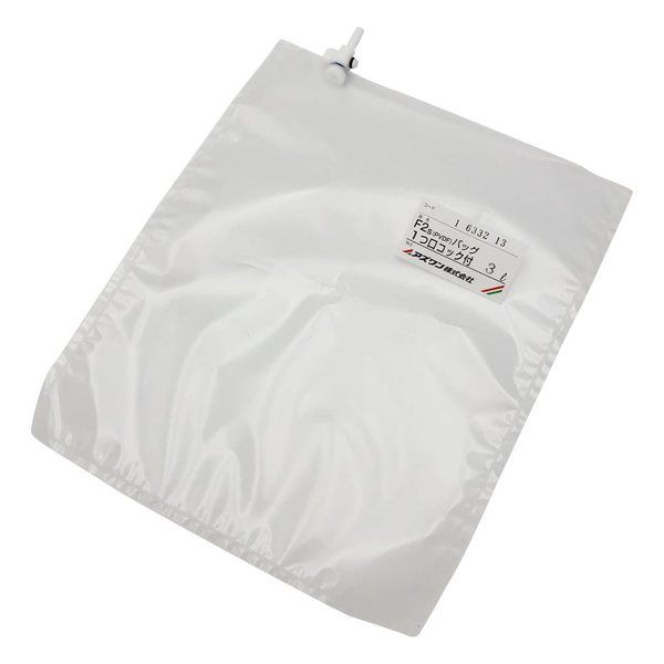 アズワン サンプリングバッグ(2フッ化) 1口コック 1-6332-13 1枚（直送品）