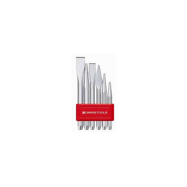 PB SWISS TOOLS ピービ―スイスツールズ 6本組 ポンチタガネセット パッケージ入 855.BCN 1セット 855BCN（直送品）