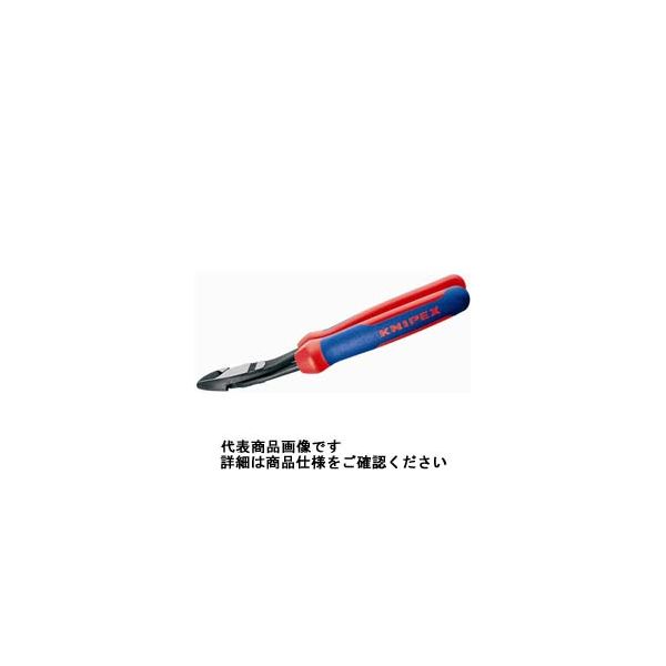 KNIPEX 強力型斜ニッパー(ベントタイプ) 7422ー200 7422-200 1丁（直送品）