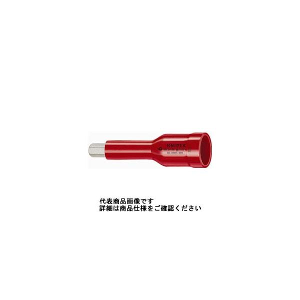 KNIPEX 9839ー06 (3/8SQ)絶縁ヘキサゴンソケット 1000V 9839-06 1個（直送品）