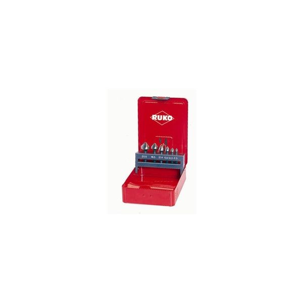 RUKO 102319 6PC カウンターシンクセット (スチールケース入り) 1セット（直送品）