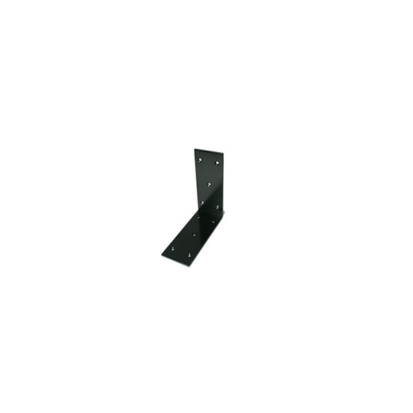 ハイロジック 巾広金折150ミリ黒 00016811-001 1セット（5個）（直送品）