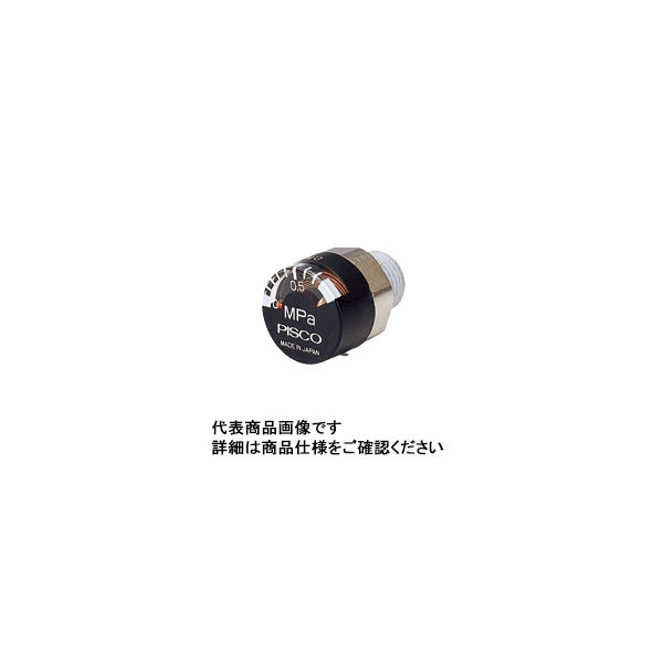 日本ピスコ プレッシャゲージ管用テーパオネジ GPC15ーM5 GPC15-M5 1セット(3個)（直送品）
