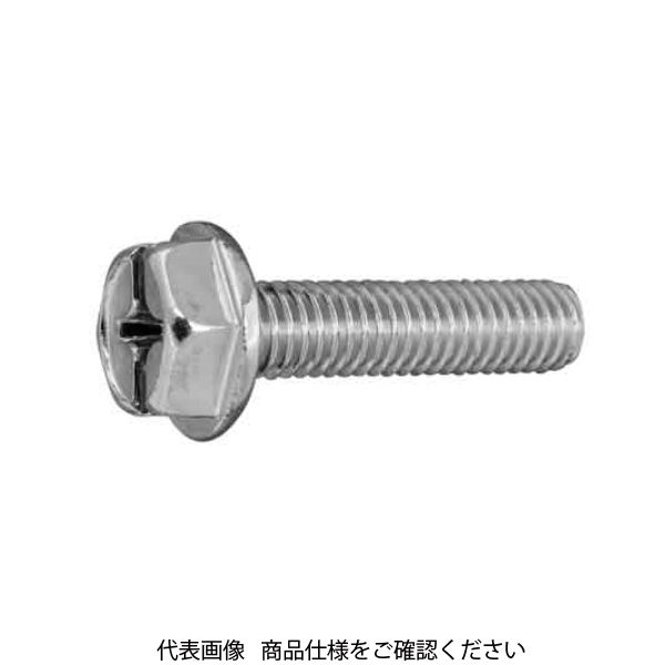 ファスニング J B10D13 ステンレス（+）（ー）六角フランジ小ねじ 6 X 30 0002020B0060030000 1箱（100個）（直送品）