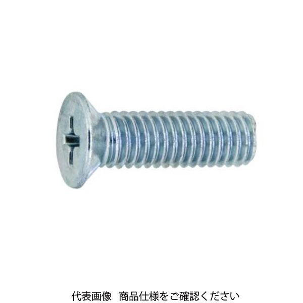 ファスニング J 黄銅（+）皿小ねじ 小頭 4 X 12 000100060040012000 1箱（1500個）（直送品）