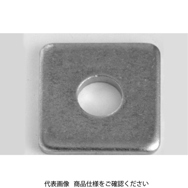 ファスニング J 鉄 角ワッシャー大形 M20X62X6.0 W00005000200000000 1箱（30個）（直送品）