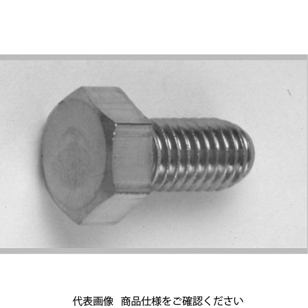 ファスニング J クロメート 鉄 六角ボルト（全ねじ）（ウィット） 3／8X45 B00000028030045002 1箱(100個)（直送品）