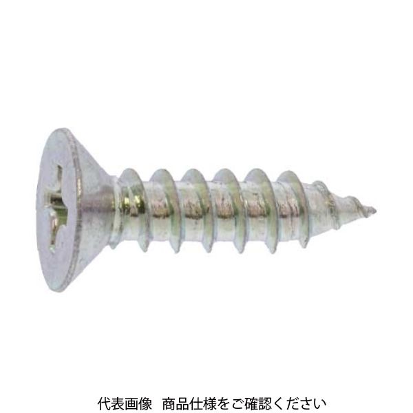 ファスニング J ニッケル 鉄(+)皿タッピンねじ(1種 A形) 2 X 5 200000010020005005 1箱(10000個)（直送品） 15,271円