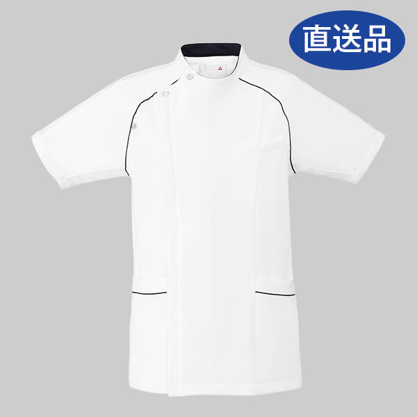 ルコックスポルティフ　ＵＱＭ１００１　１５　Ｓ　メンズジャケット　ホワイト&ネイビー　（直送品）