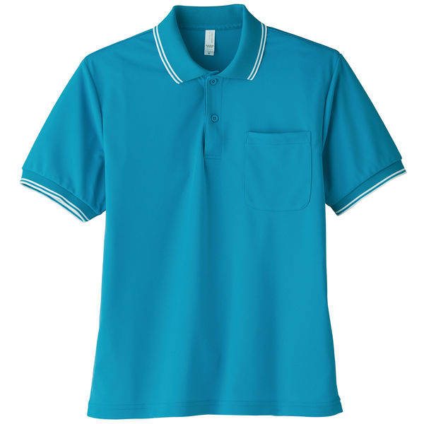 ボンマックス ポロシャツ（ユニセックス） ターコイズ LL MS3112-26（直送品）