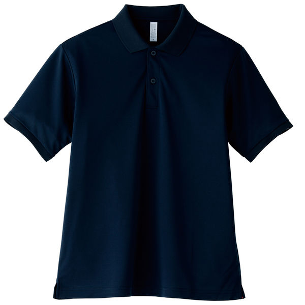 ボンマックス ポロシャツ（ユニセックス） ネイビー L MS3111-8（直送品）