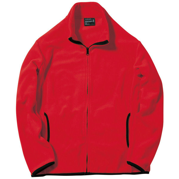 ボンマックス フリースジャケット レッド S MJ0065-3（直送品）