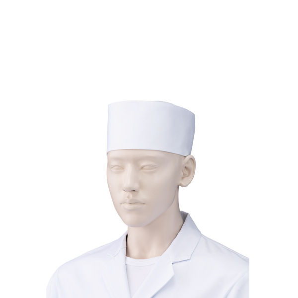 KAZEN（カゼン） 小判帽 ホワイト LL 472-50 2枚入（直送品）