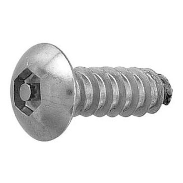 D6.66 TRF/いたずら防止用ねじ ステンレス ピン六角穴付ボタン