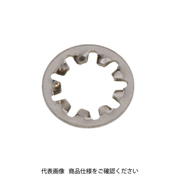 ファスニング J ステンレス 歯付き座金（内歯形） M20 G00203100200000000 1箱（500個）（直送品）