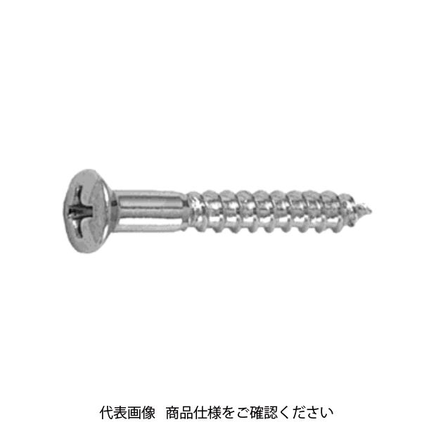 ファスニング J クローム 黄銅（+）丸皿木ねじ 4.1 X 25 600100020041025006 1箱（200個）（直送品）