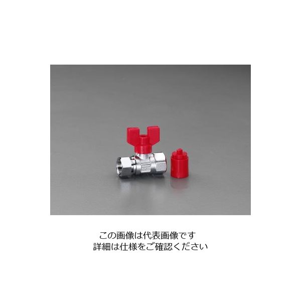 エスコ Rc3/4”xG 3/4” 耐熱ボールバルブ EA425AB-120 1セット(2個)（直送品）