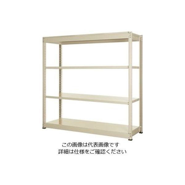 エスコ（esco） 1190x450x1800mm/150kg/4段 スチール棚 1台 EA976DK-120B（直送品）