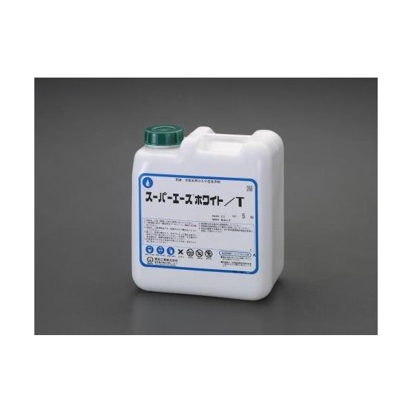 エスコ 5kg カルシウムスケール除去剤(スーパーエースホワイトT) EA119-5WA 1個(5000g)（直送品）